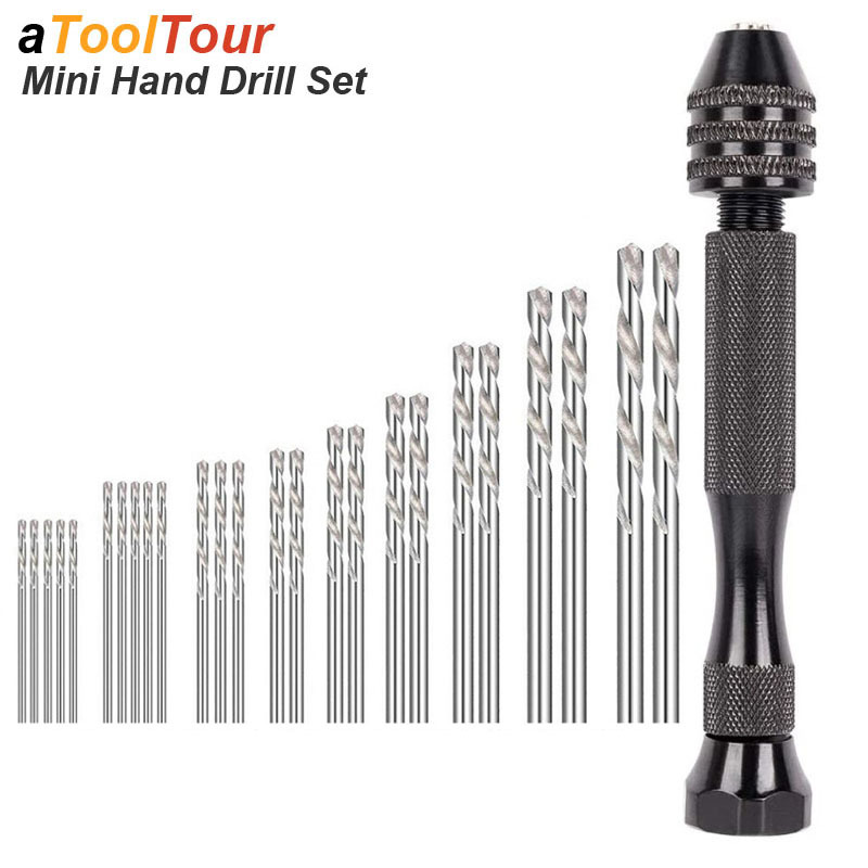 Micro Mini Handboren Set Handl - Woodworking Resin recensie en prijs