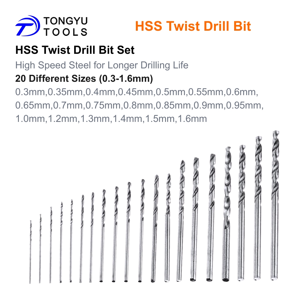 20 stuks Mini Twist Boorbits M - Woodworking Resin recensie en prijs