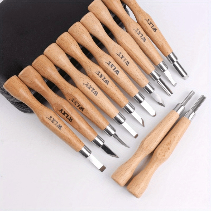 Set van 12 professionele houte - Wood Chisel Set recensie en prijs