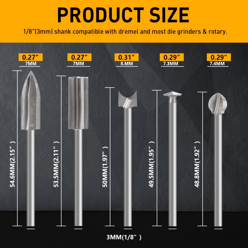 11PCS HSS Graveren Boren Set 1 - Wood Chisel Set recensie en prijs