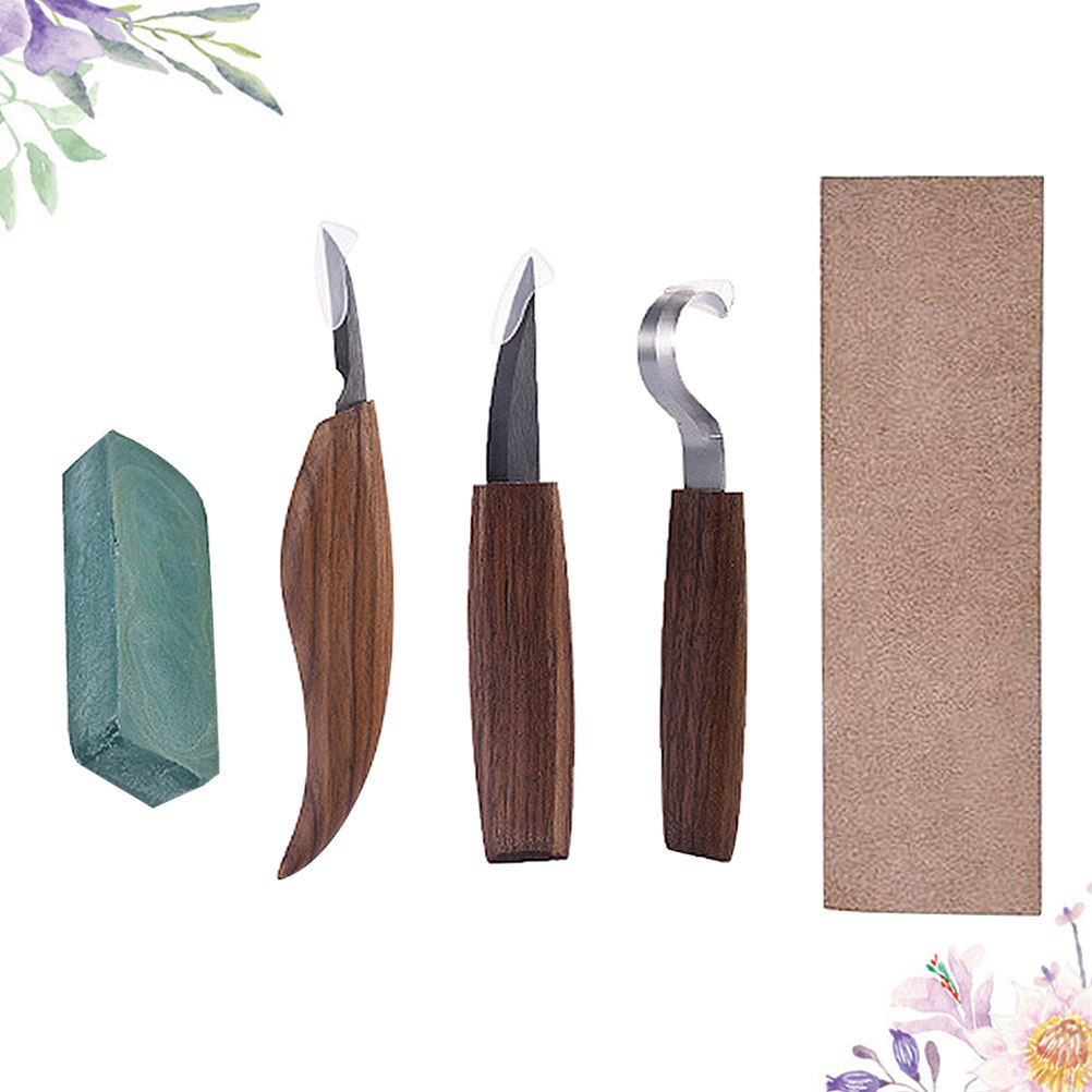 5-delige snijmesset met roestv - Wood Chisel Set recensie en prijs