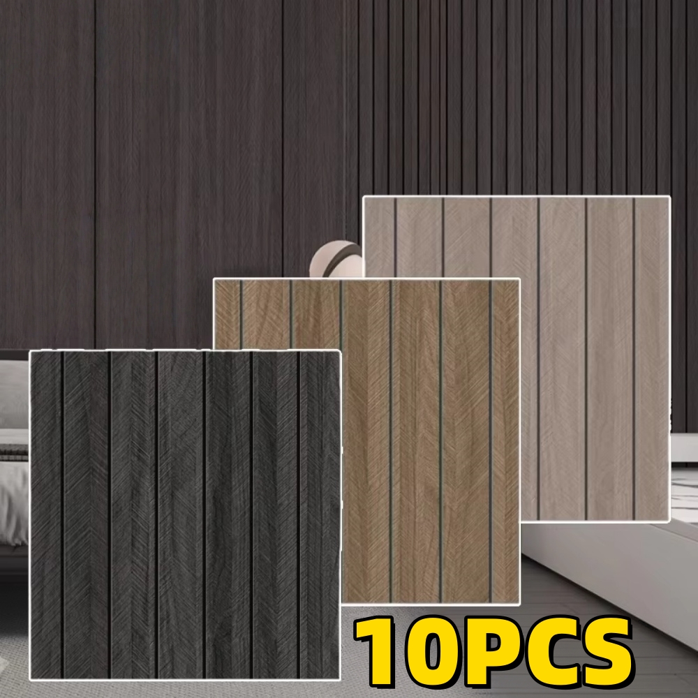 10 stuks houtnerf wandpanelen, - Woodworking Glue recensie en prijs